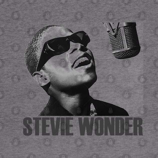 Stevie Wonder Black Record by tamisanita
